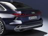 Audi A6 berlina paraurti posteriore e fari firma luminosa