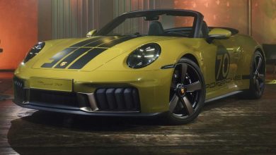 Porsche 911 Spirit 70 anteriore 3/4
