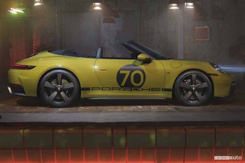 Porsche 911 Spirit 70 laterale