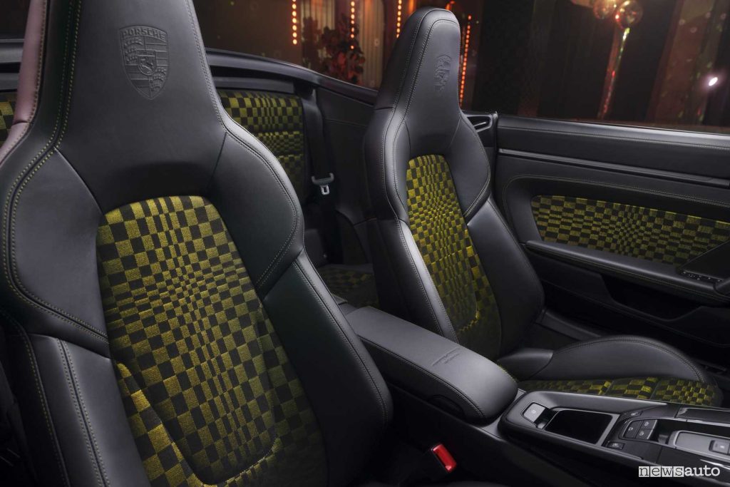 Porsche 911 Spirit 70 sedili abitacolo
