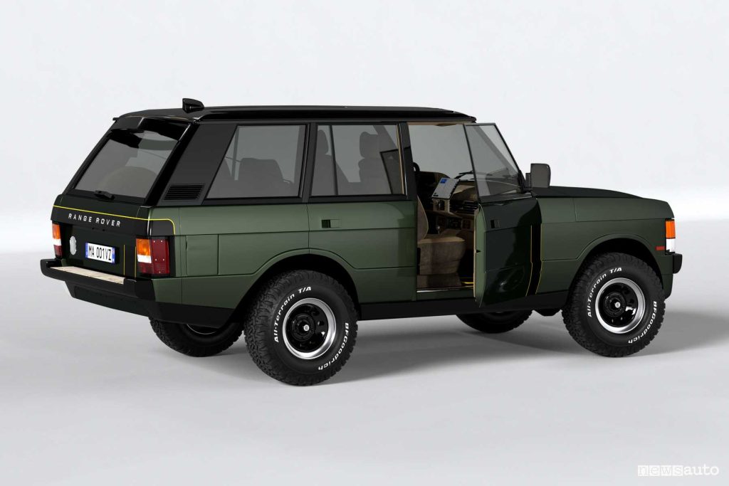 Range Rover Classic Vinile posteriore 3/4