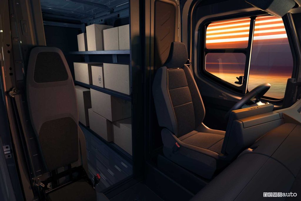 Renault Estafette E-Tech Electric spazio di carico