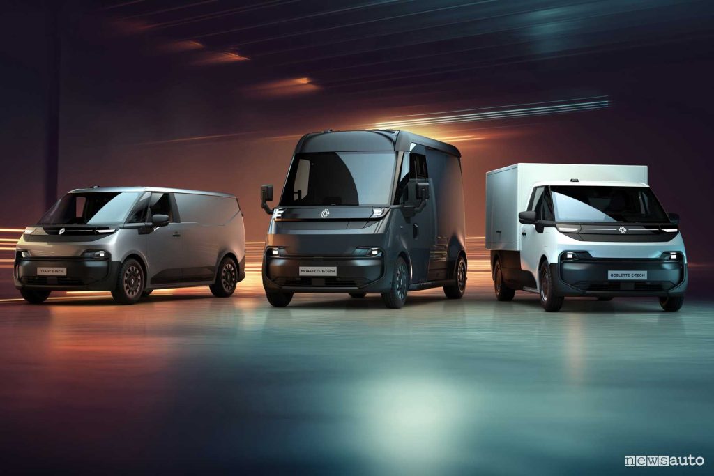 Renault Estafette, Trafic, Goelette E-Tech Electric