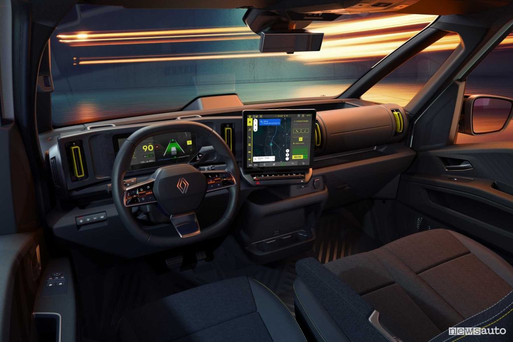Renault Trafic E-Tech Electric plancia abitacolo