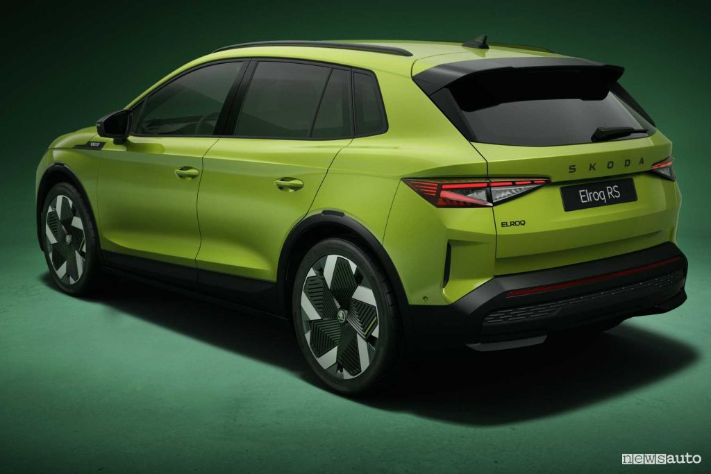 Skoda Elroq RS posteriore 3/4