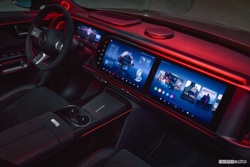 smart #5 Brabus plancia con display OLED da 13 pollici