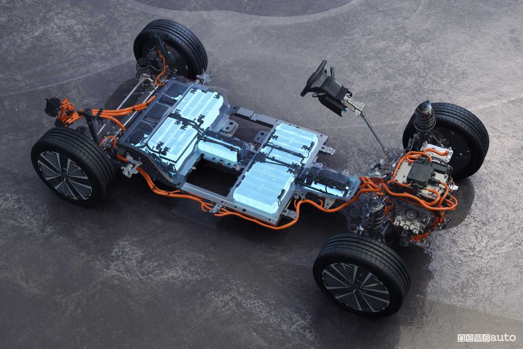 DS N°4 piattaforma variante elettrica E-Tense