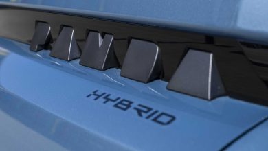 Fiat Grande Panda Hybrid Icon logo portellone posteriore