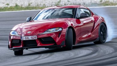 Toyota GR Supra Lightweight EVO in derapata