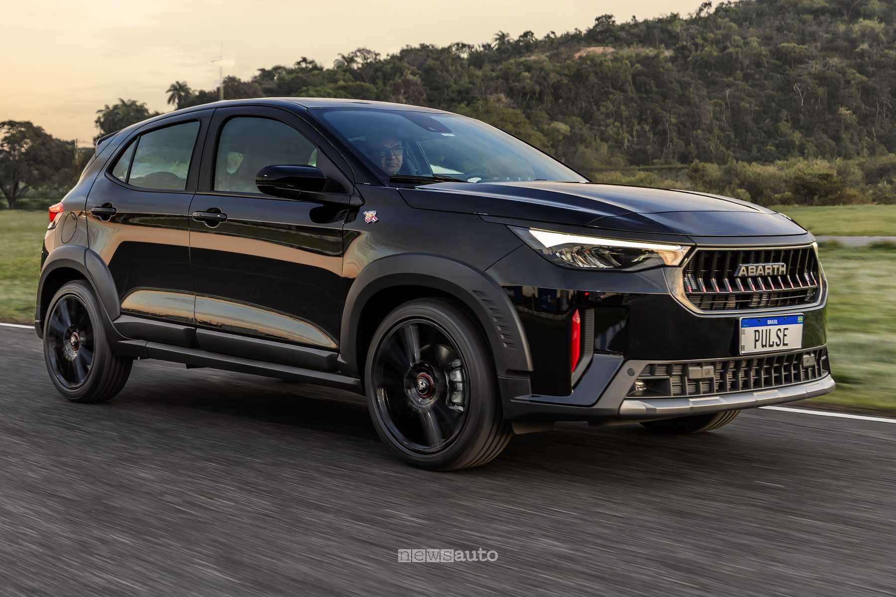 Abarth Pulse 2026 in pista