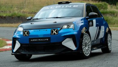 Alpine A290 Rallye anteriore 3/4
