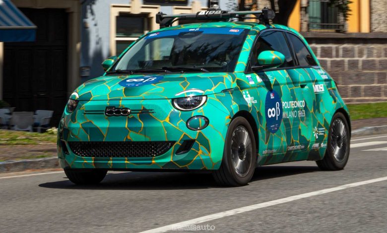 Fiat 500e guida autonoma