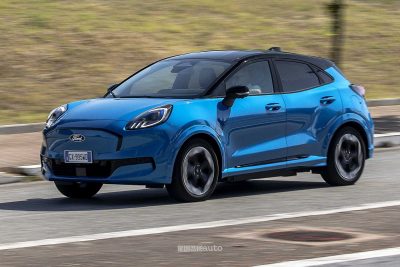 Ford Puma Gen-E test su strada