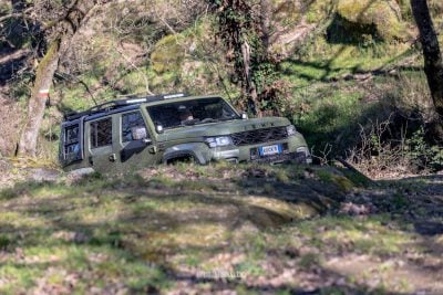 ICH-X K2 Off Road Edition test in off road nel fango