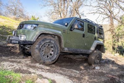 ICH-X K2 Off Road Edition test in off road nel fango