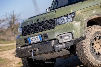 ICH-X K2 Off Road Edition paraurti anteriore in acciaio