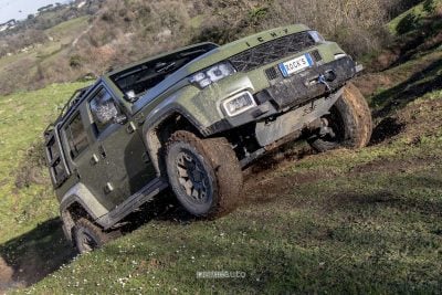 ICH-X K2 Off Road Edition testo in off road