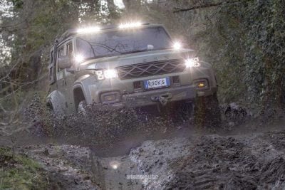 ICH-X K2 Off Road Edition in off road nel fango
