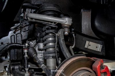 ICH-X K2 Off Road Edition dettagli sospensioni assetto