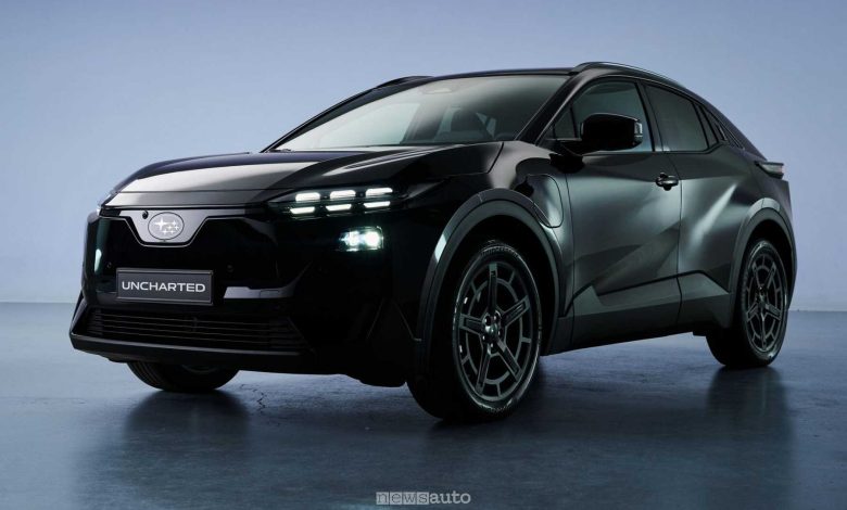 Subaru Uncharted anteriore 3/4