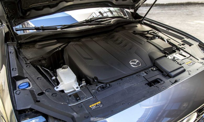 Mazda CX-60 vano motore diesel e-Skyactiv D