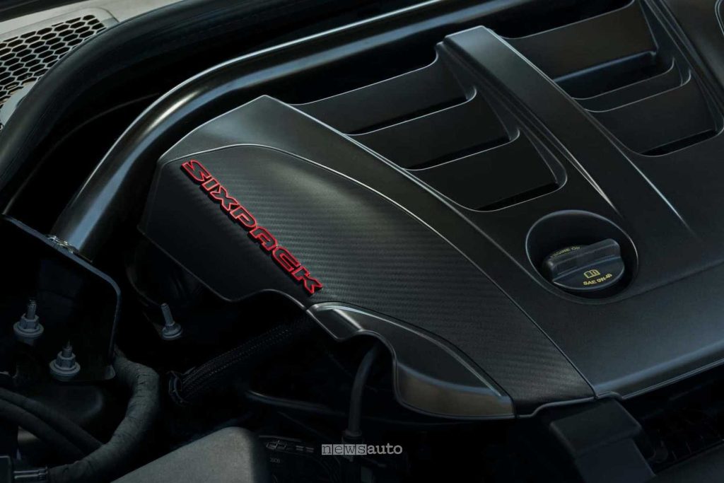 Il motore Sixpack è un 3.0 turbo sei cilindri in linea