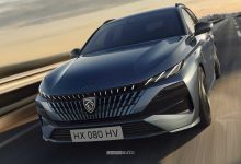 Nuova Peugeot E-308 SW su strada