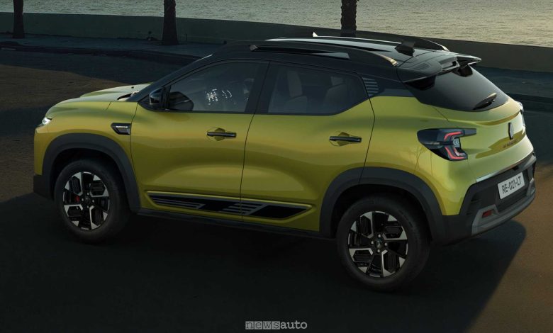 Renault Kiger posteriore 3/4