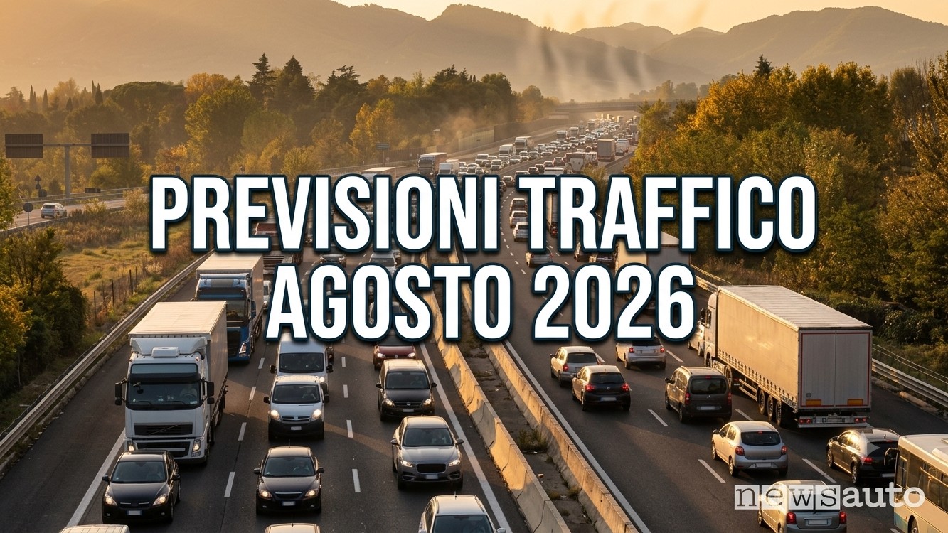 Traffico autostrade agosto 2026: calendario bollini rosso e nero per l’esodo estivo