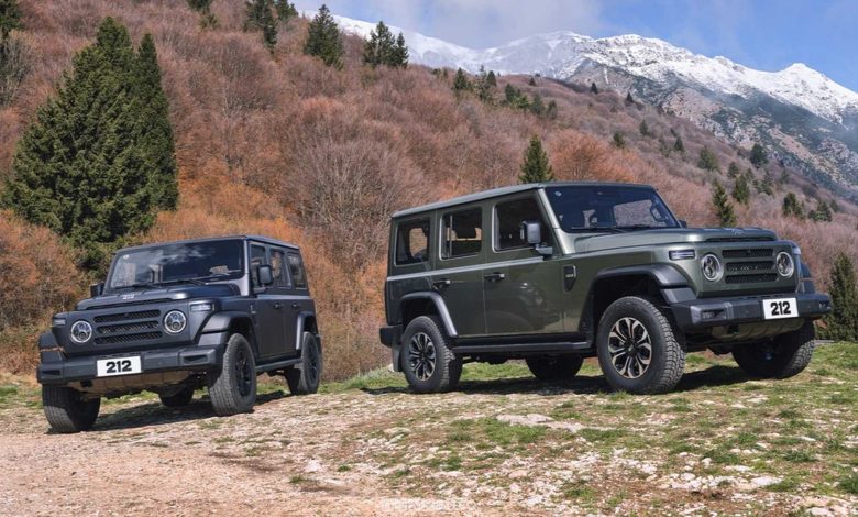 EMC 212, il nuovo fuoristrada 4×4 con telaio a longheroni, ponti rigidi, differenziali bloccanti e trazione con marce ridotte