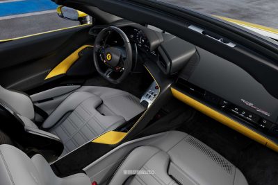 Ferrari 849 Testarossa Spider plancia abitacolo