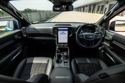 Ford Ranger MS-RT PHEV plancia abitacolo