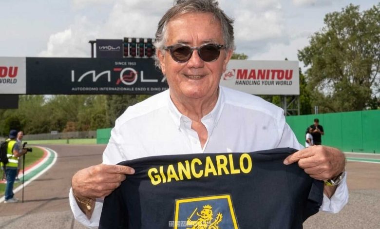 Gian Carlo Minardi all'Historic Minardi Day 
