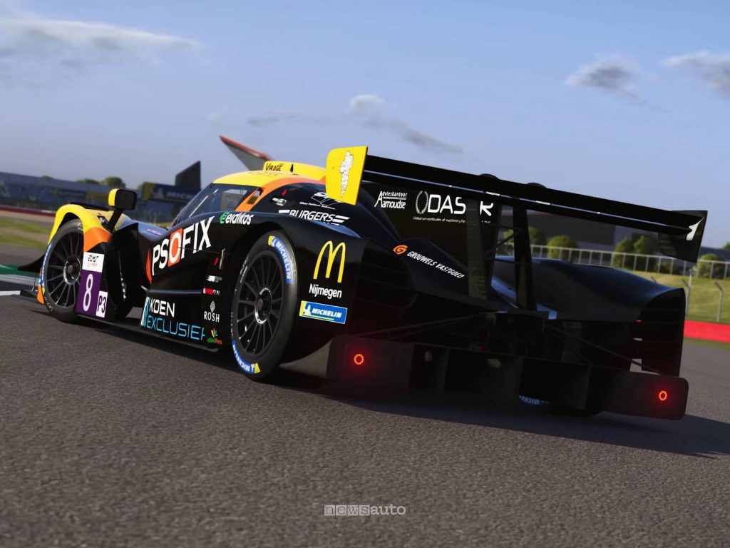 Le Mans Ultimate ELMS DLC Ligier JS P325 posteriore