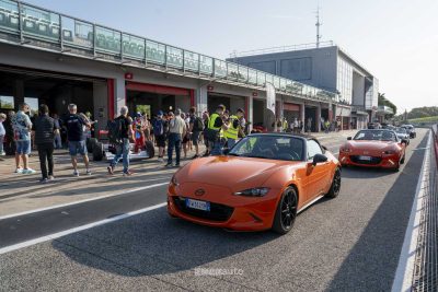 Mazda MX-5 all'Historic Minardi Day 2025