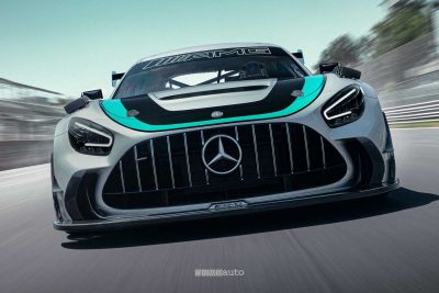 Mercedes AMG GT2 Edition W16 in pista a Monza