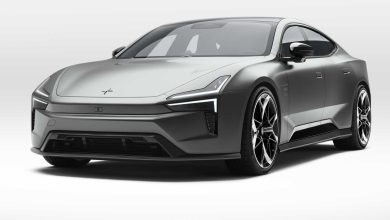 Nuova Polestar 5 anteriore 3/4