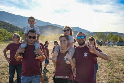Partecipanti al raduno Suzuki 4x4 2025 in Abruzzo Campo Imperatore