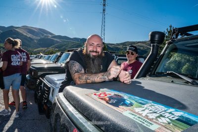 Partecipanti al raduno Suzuki 4x4 2025 in Abruzzo Campo Imperatore