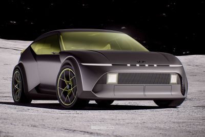 Hyundai Concept Three anteriore 3/4