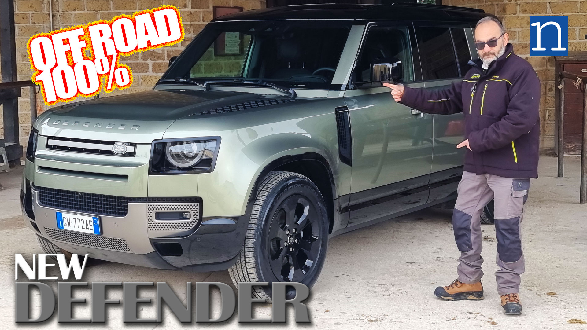 VIDEO PROVA Land Rover Defender D250