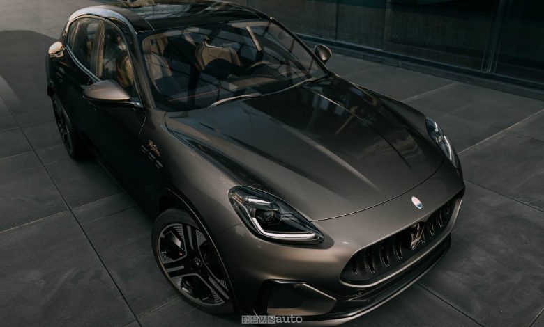 Maserati Grecale Folgore 2026 anteriore 3/4