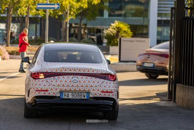 Partenza per il test autonomia Mercedes CLA sul GRA di Roma