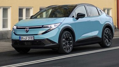 Nuova Nissan Leaf anteriore 3/4
