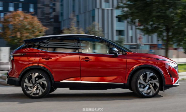 Nissan Qashqai e-POWER su strada