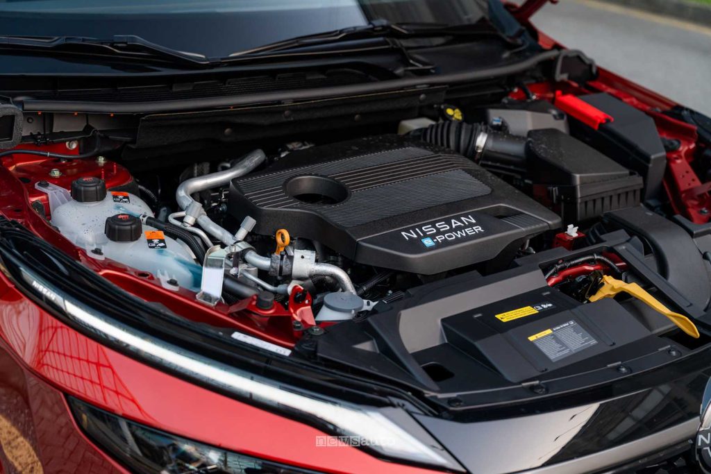 Nissan Qashqai e-POWER vano motore