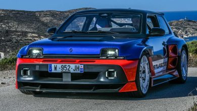 Renault 5 Turbo 3E anteriore 3/4