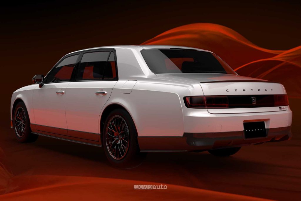 Toyota Century berlina GRMN posteriore 3/4