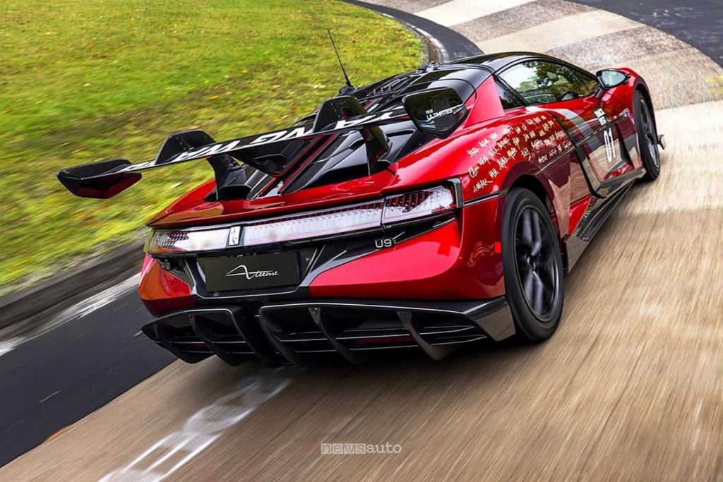 Yangwang U9 Extreme al Nürburgring