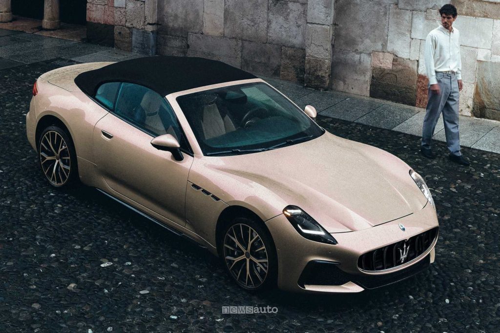 Maserati GranCabrio Oro Lirico anteriore 3/4